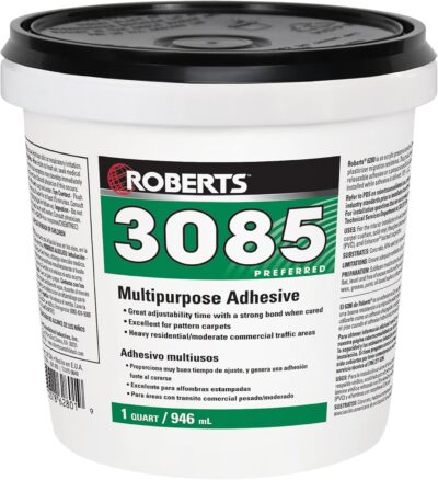 Roberts 3085-0 Adhesive, 1 Quart, Beige