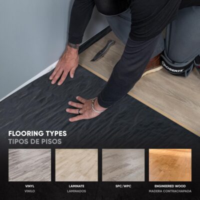 ROBERTS 6 mil Polyethylene Film for Vinyl, Laminate, Wood Floors - Image 3