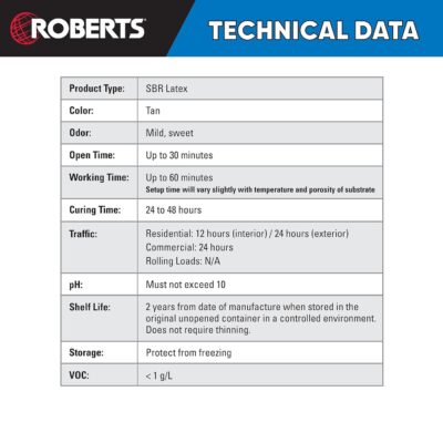 ROBERTS 6700-1 1 Gallon Carpet/Turf Adhesive - Image 5