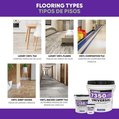 ROBERTS Adhesive for Flooring & Carpet Tiles - 1 Gal. - Image 3