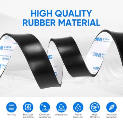 Neoprene Rubber Strips for DIY Gaskets and Anti-Slip Pads - Image 3