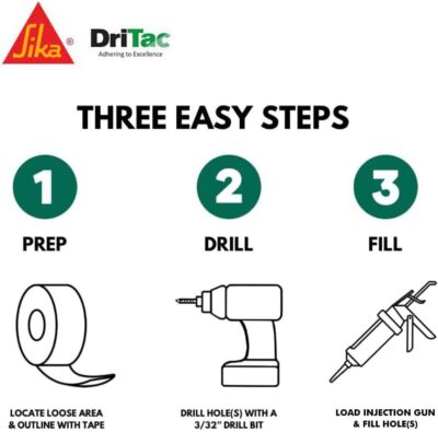 Sika DriTac SW-1 Wood Floor Repair Kit - White - Image 4