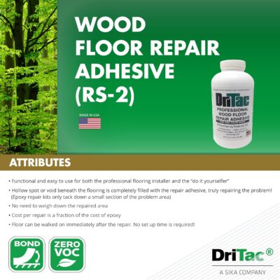 Sika DriTac Wood Floor Repair Adhesive - White - 1 Qt. - Image 2