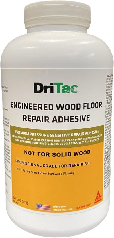 Sika DriTac Wood Floor Repair Adhesive - White - 1 Qt.