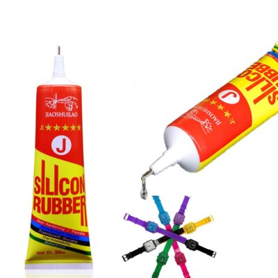 Clear Silicone Adhesive Sealant for Electronics, 1.7 Fl Oz