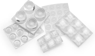 Slipstick 48 Piece Clear Bumper Pads Variety Pack - Image 3