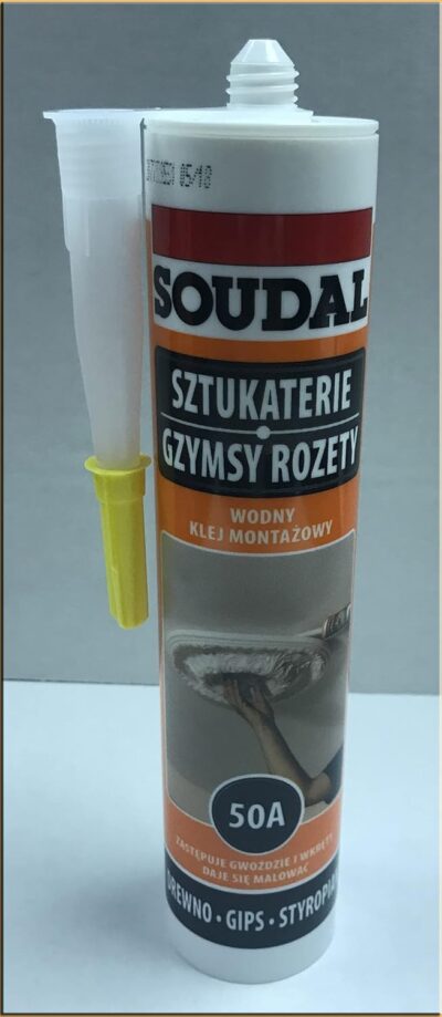 Soudal 50A Universal Adhesive for Styrofoam Ceiling Tiles