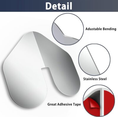 Stainless Steel Boat Bow Guard with Adhesive Protection - Image 5