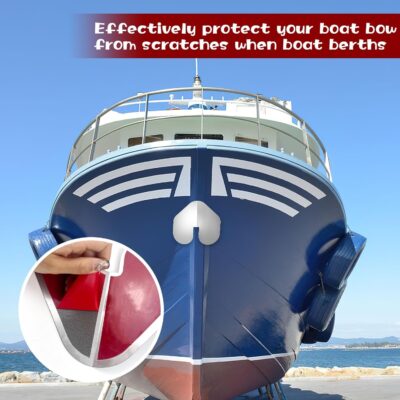 Stainless Steel Boat Bow Protector Set for Scuff Protection - Image 4