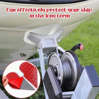 Stainless Steel Bow Guard for Boats- 2 Pcs Protector - Image 4