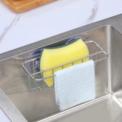 Stainless Steel Sink Caddy with 2 Suspension Options - Image 3