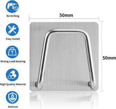 Stainless Steel Sponge Holder for Kitchen Sink - Image 2