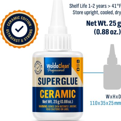 25g Super Glue for Ceramics - Waterproof, High Temperature Resistant - Image 8