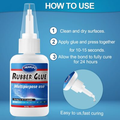 Rubber Repair Glue for RC Tires, Seals, Gaskets, Soles - Image 5