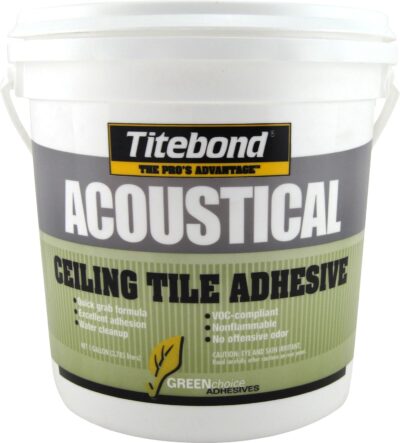 Titebond 2706 Acoustical Ceiling Tile Adhesive, 1 gal