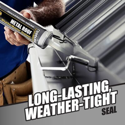 Titebond WeatherMaster Metal Roof Sealant, Silver - Image 6