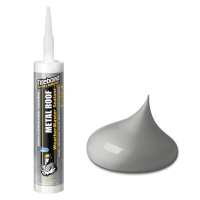 Titebond WeatherMaster Metal Roof Sealant, Silver