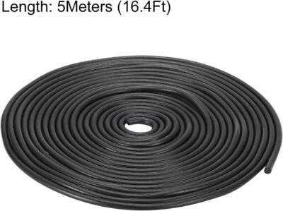 uxcell Nitrile Rubber Seal Strip, 4mm Diameter, 5 Meters - Image 3