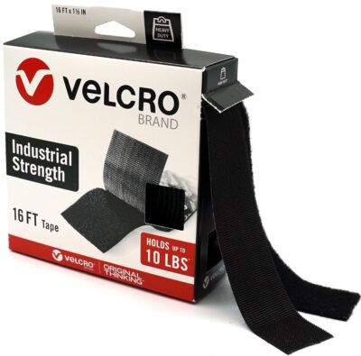 VELCRO Brand Heavy Duty Tape | 16ft Roll | Holds 10lbs | Indoor/Outdoor