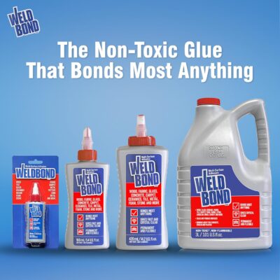 Versatile Multi-Surface Adhesive Glue, Non-Toxic, Dries Clear 14.2oz - Image 7