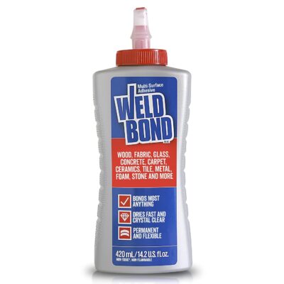 Versatile Multi-Surface Adhesive Glue, Non-Toxic, Dries Clear 14.2oz