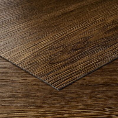 Walnut Wood Peel and Stick Floor Tile 12x12" 4-Tiles - Image 9