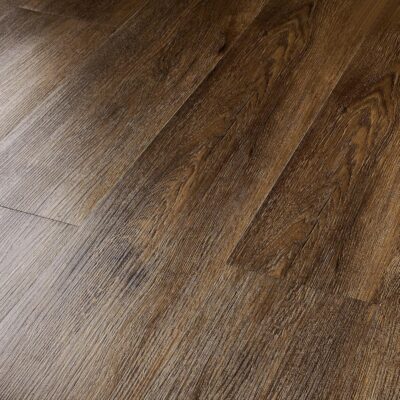 Walnut Wood Peel and Stick Floor Tile 12x12" 4-Tiles - Image 3