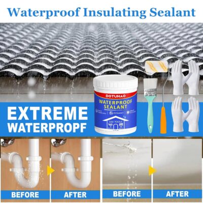 12oz Waterproof Sealant for Indoor/Outdoor Use - Image 5