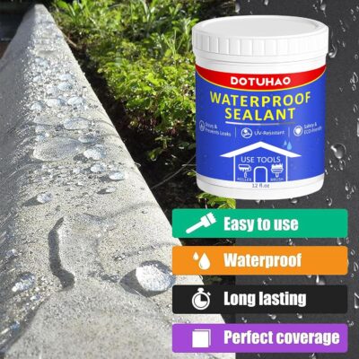 12oz Waterproof Sealant for Indoor/Outdoor Use - Image 2