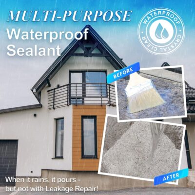 Clear 2L Waterproof Sealant for Indoor and Outdoor Use - Image 2