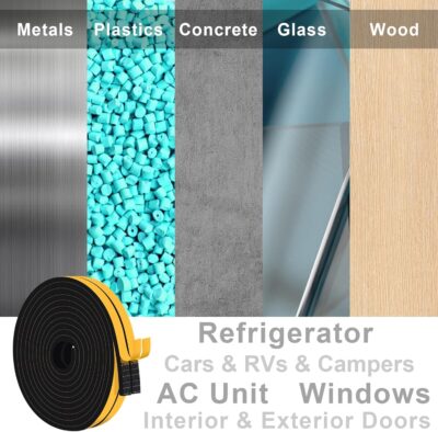 Weather Stripping Seal Strip for Doors and Windows - Image 6