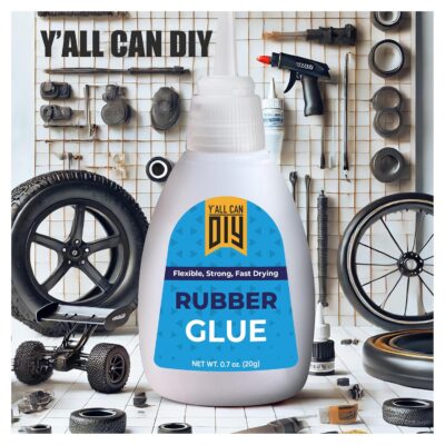 Y'allCanDiy Rubber Super Glue - Heavy Duty, Waterproof Repair - Image 3