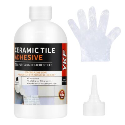 YKF Tile Bonding Adhesive: 10.5oz Cement Glue for Concrete