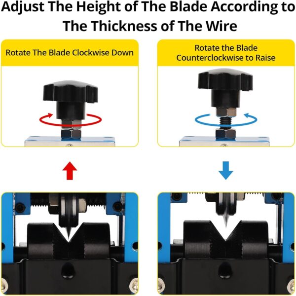 Electric Wire Stripper Machine for 1.5-25 mm Scrap Wire - Image 4