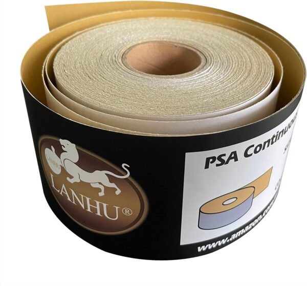 LANHU 180 Grit Gold Longboard Sandpaper for Automotive/Woodworking - Image 2