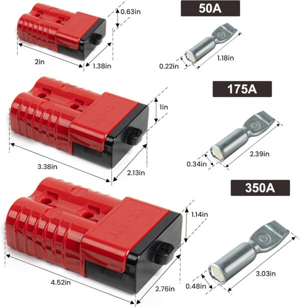 50A Battery Quick Connect Disconnect for Car Bike ATV - Image 5