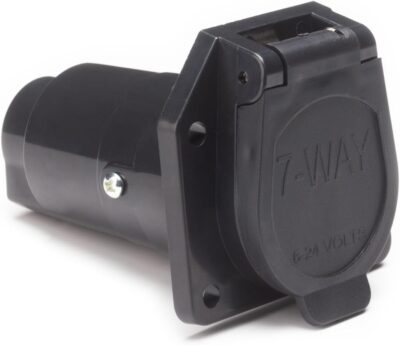 7 Pin RV Trailer Socket for Towing Plug