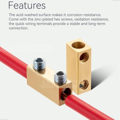 8AWG 20Amp Wire Connectors Kit with Screws and Tubes - Image 3