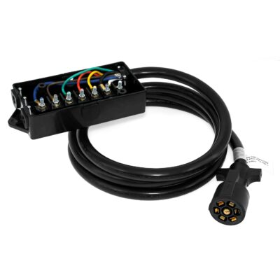 Miady 7 Way Trailer Cord with Weatherproof Junction Box - Image 6