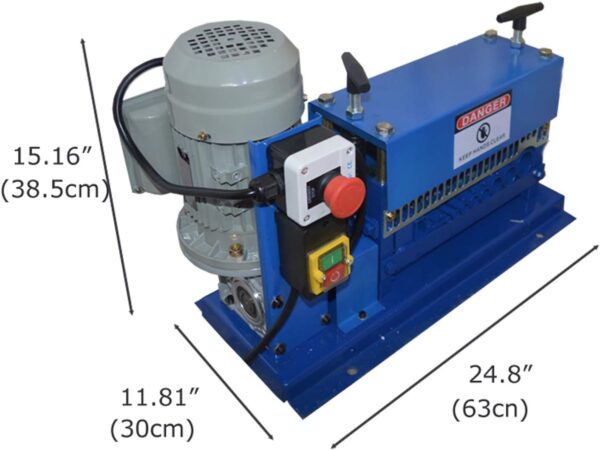 TECHTONGDA Copper Cable Stripper 110V Automatic Wire Stripping Tool - Image 3