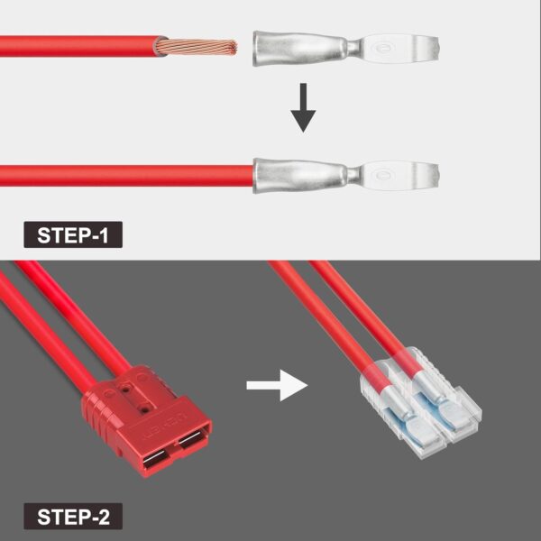 50A Battery Quick Connect Disconnect for Car Bike ATV - Image 7