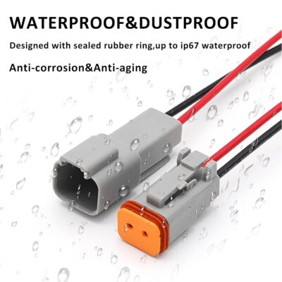 Deutsch DT 8 Pin Connector Set for Automotive Wiring - Image 5