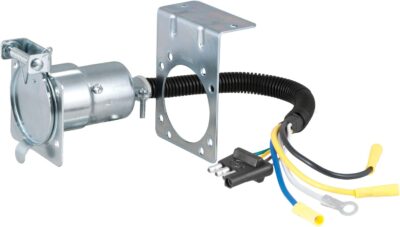 CURT 4-Way to 7-Way Trailer Wiring Adapter