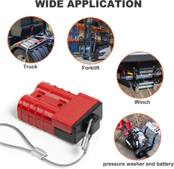 50A Battery Quick Connect Disconnect for Car Bike ATV - Image 8