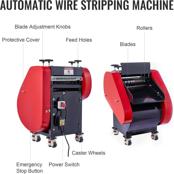 CREWORKS Electric Wire Stripper for Copper Wire Recycling - Image 7