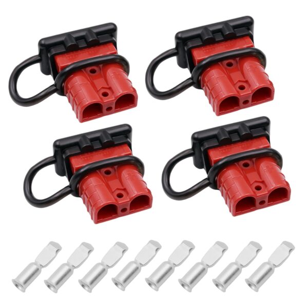 4 Pack 50A Wire Harness Plug Kit for 6-10 Gauge Cables - Image 6