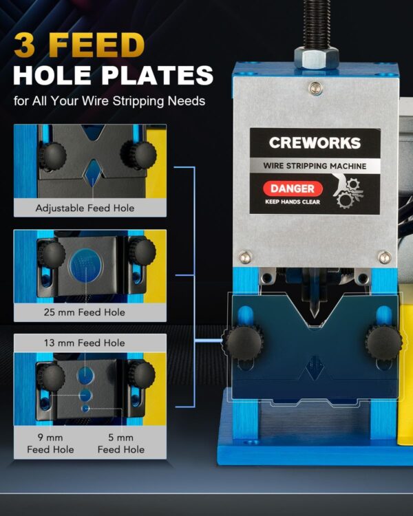 Electric Wire Stripper Machine for Leftover Cable Recycling - Image 6