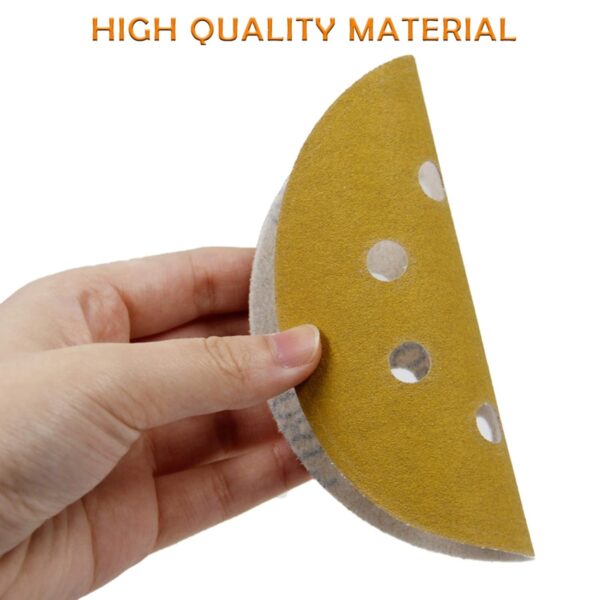 5" 8-Hole 180 Grit Dustless Hook&Loop 100-pack - Image 3