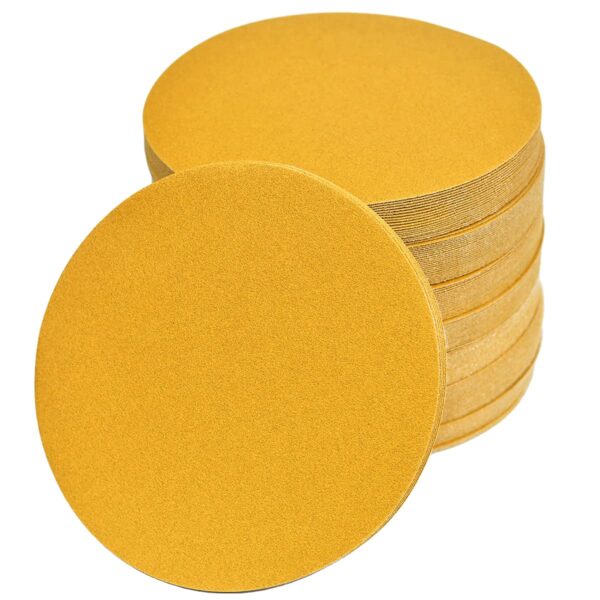 6" 180-Grit Sanding Discs for Automotive and Woodworking, 100-Pack