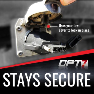 OPT7 7 Pin to 4 Pin Trailer Adapter with Secure Tab - Image 4